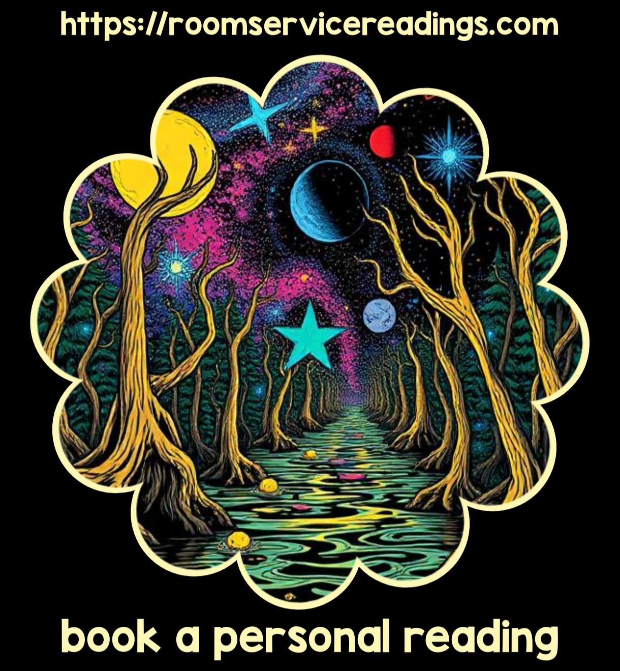 ROOM SERVICE READINGS - BOOK A PERSONAL
